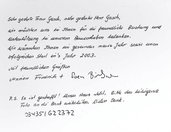 Referenzschreiben M. Friedrich
